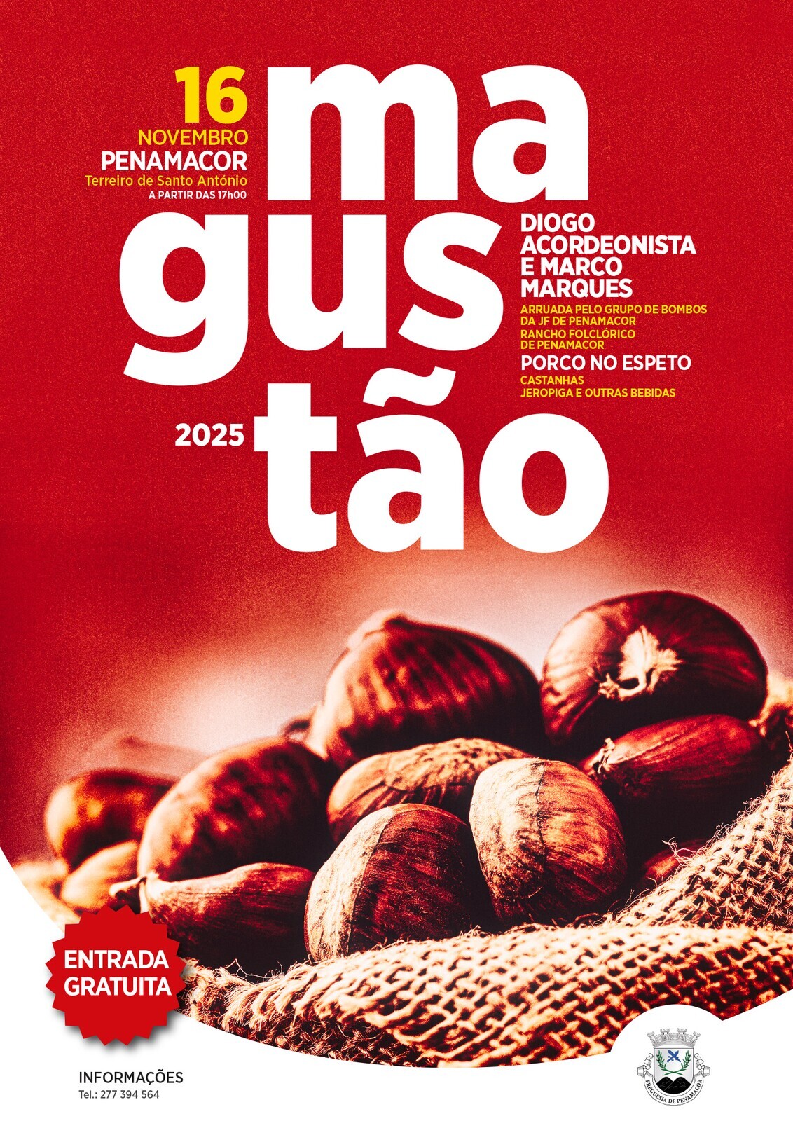 Cartaz magustão 2025